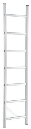 Escalera telescópica de aluminio recta (27 cm)