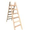 Escaleras de tijera de madera