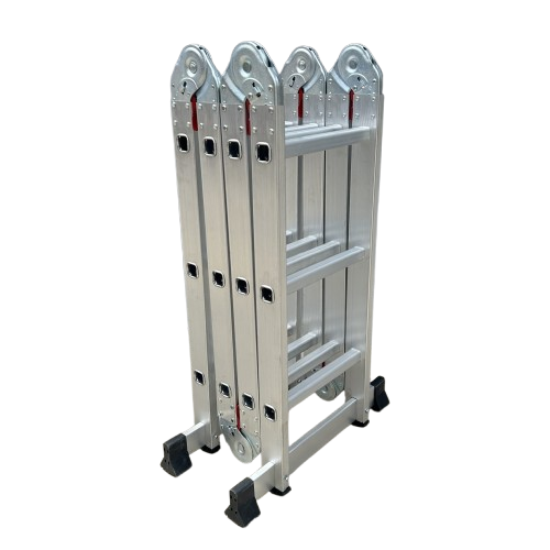 Escalera multiposición con bisagra grande